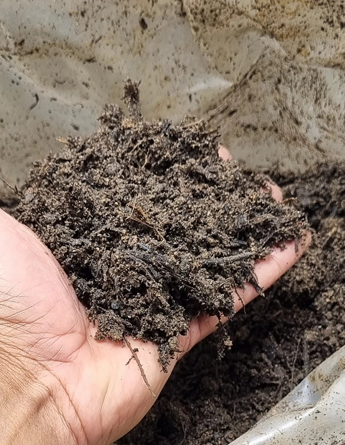 Outdoor potting soil